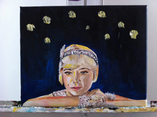 The Great Gatsby Painting | Brooklyn Lamb